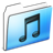 Music Folder Smooth Icon